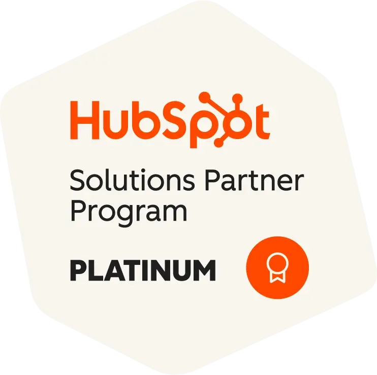HubSpot Platinum Partner Badge